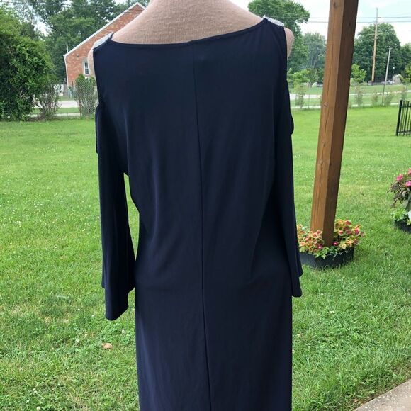 MSK rhinestone shoulder dress - Picture 5 of 8